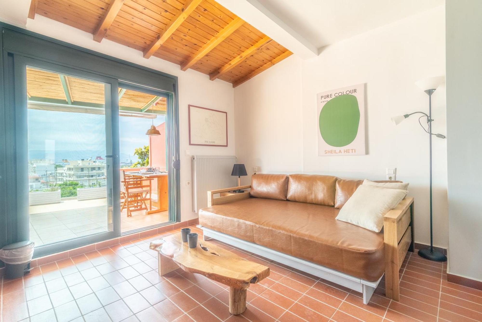 City Loft Near The Airport With Seaview كاندية المظهر الخارجي الصورة